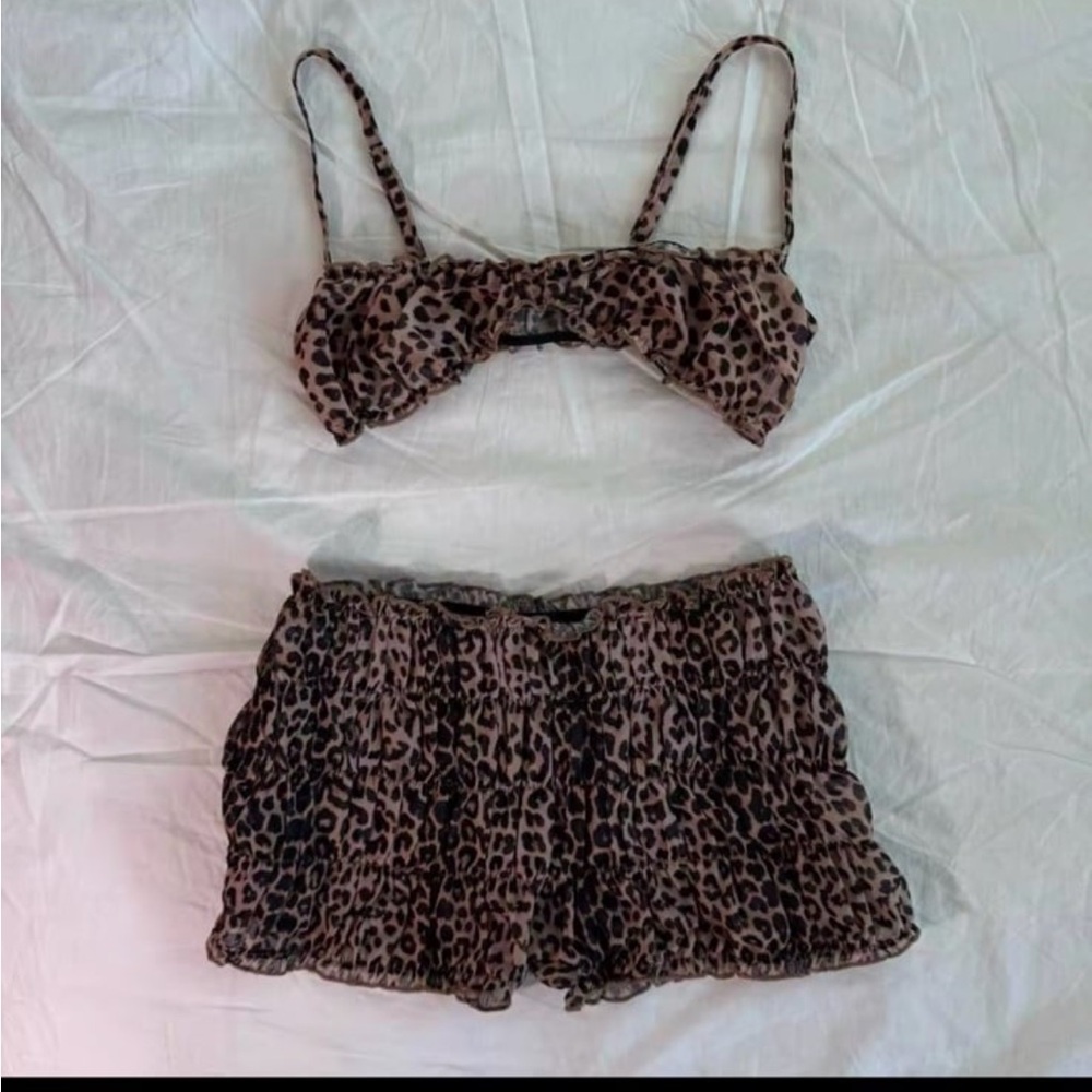 Leopard Print Bikini Set - Picture 4 of 4
